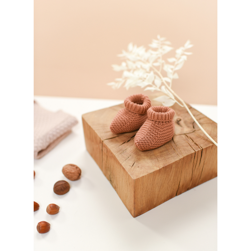 Eugène Tricot Caramel slippers - Child