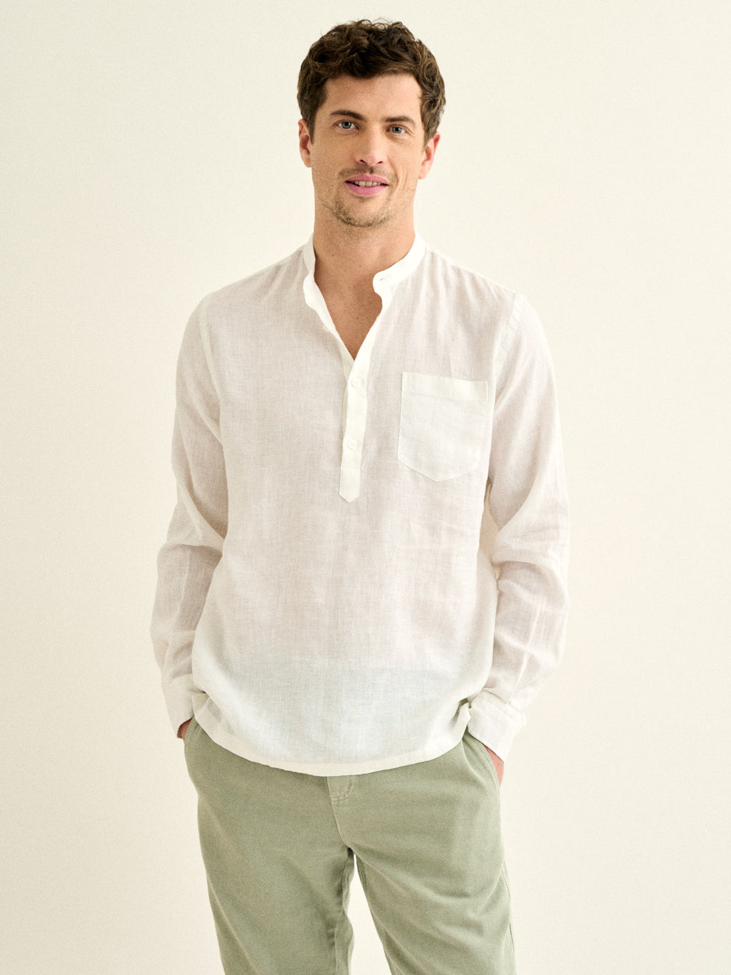 Camisa Timur - Blanco - Hombre