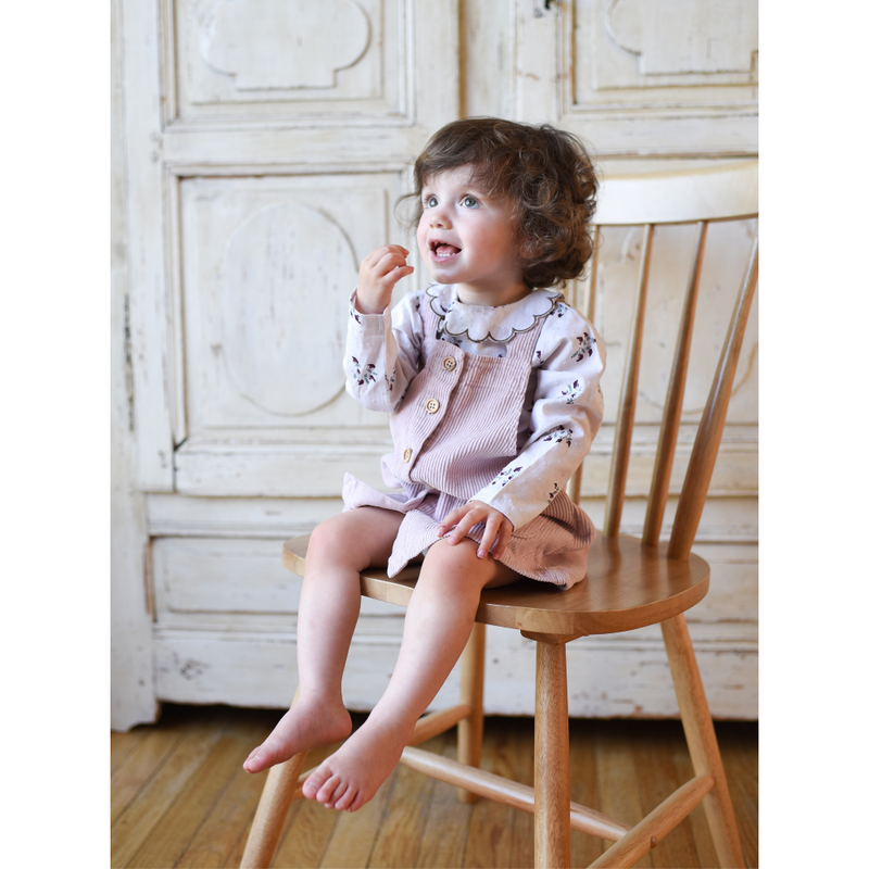 Isaure Dress Corduroy Marshmallow - Child