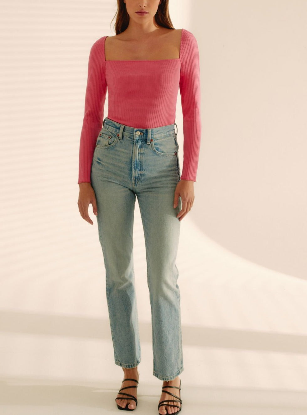 Top Square Soft Pink
