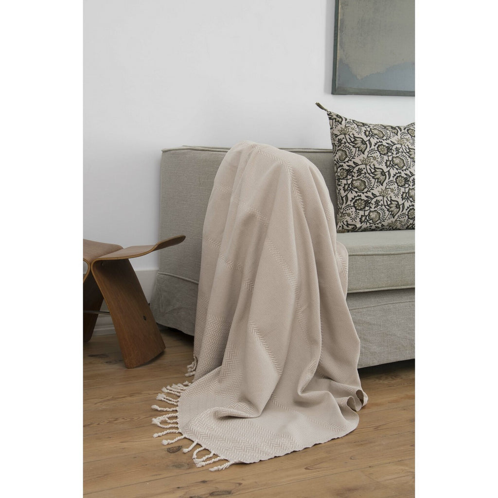 Oslo - Plaid - Coton - Beige