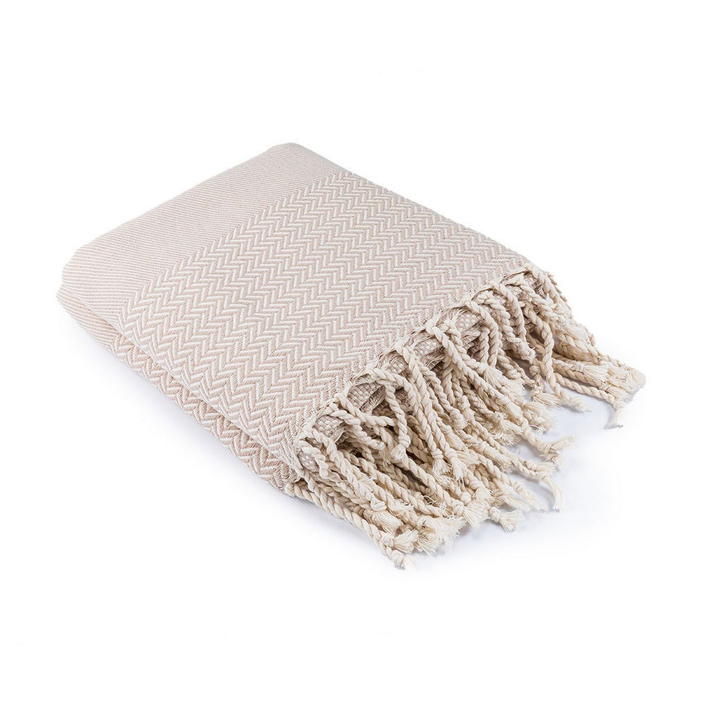 Oslo - Plaid - Coton - Beige