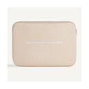 Pochette Ordinateur Beige