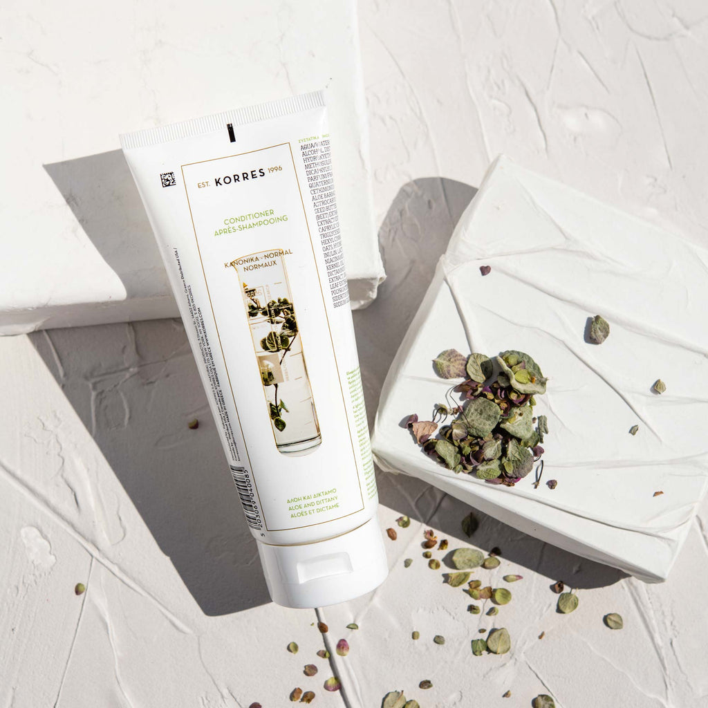 Balsam för normalt hår, daglig användning - Aloe & Diktam - 200 ml