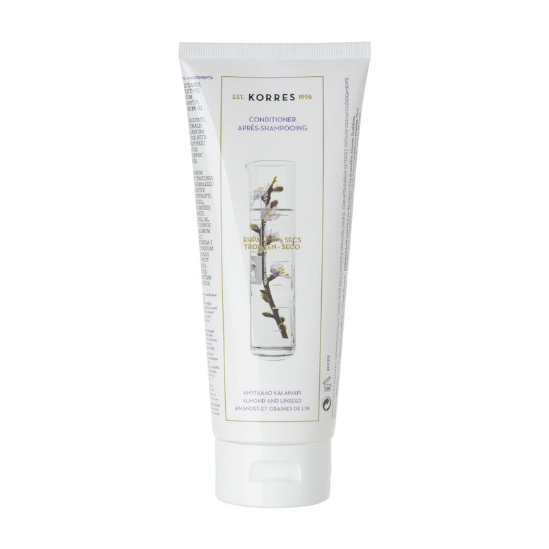 Acondicionador para Cabello Seco y Dañado - Almendras y Semillas de Lino - 200Ml