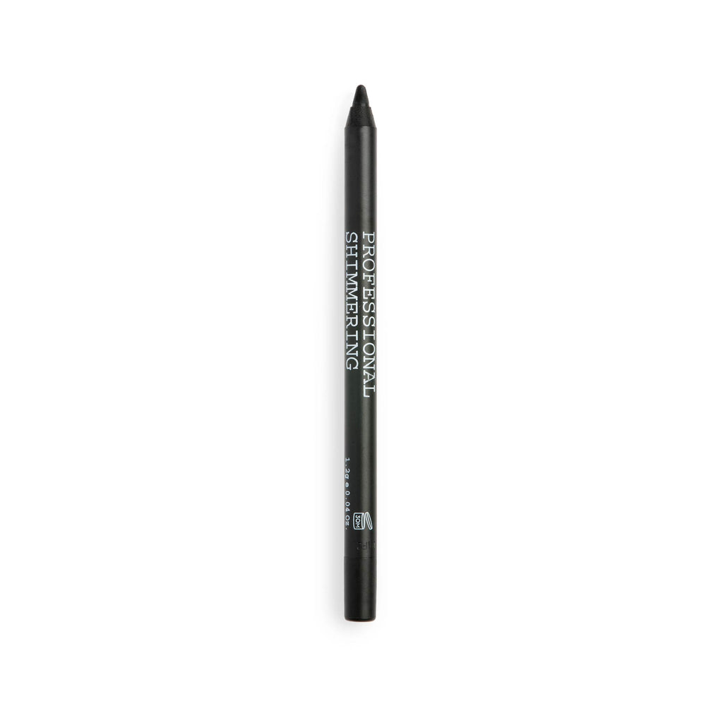 Skinnende Sort Eyeliner - Lang Holdbarhed - 1,2 g