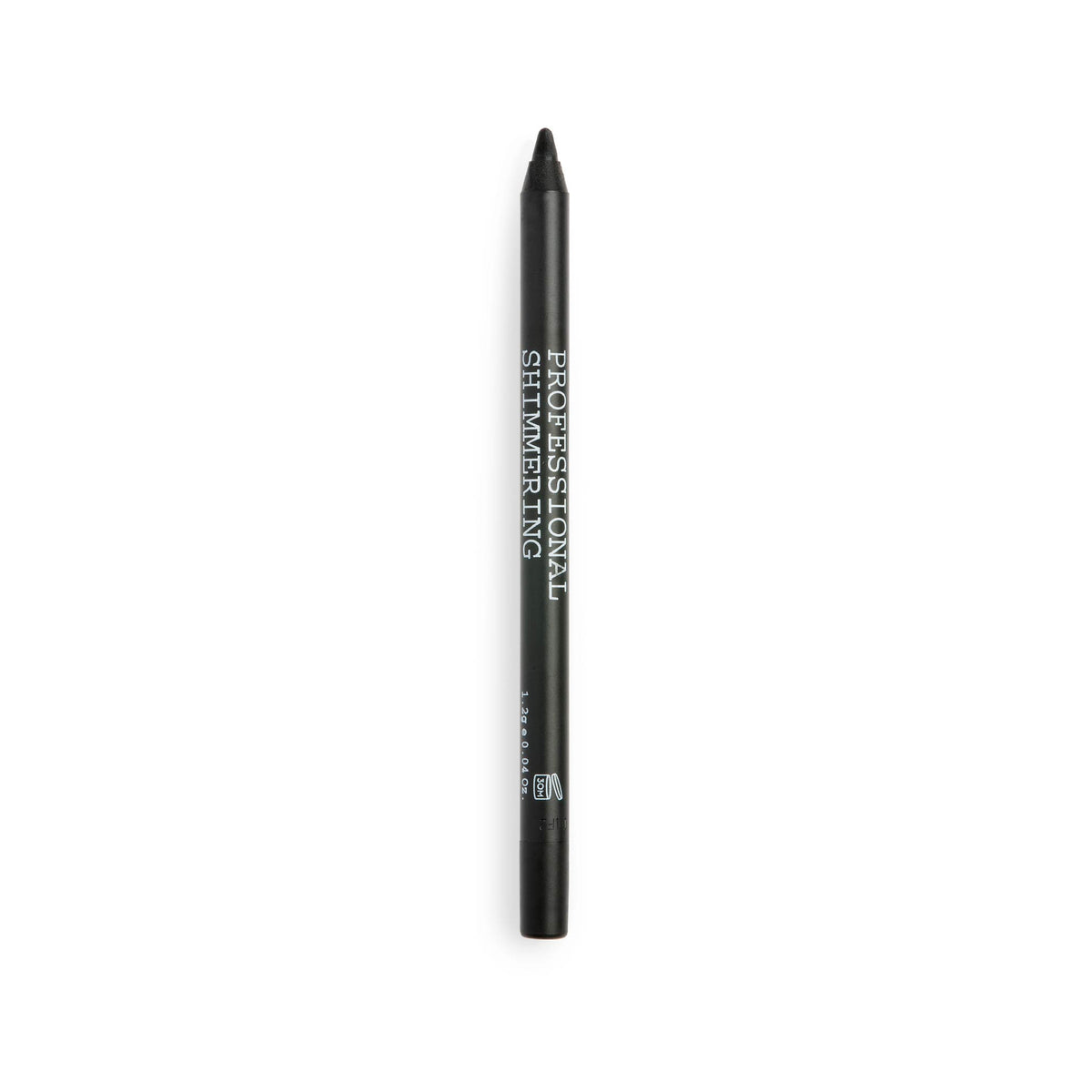 Skinnende Sort Eyeliner - Lang Holdbarhed - 1,2 g