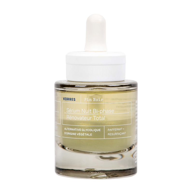 Sérum Nuit Bi-Phase Rénovateur Total - Pin Noir - 30Ml