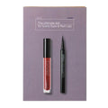 Make-Up-Set Schwarzer Eyeliner + Matte Lipstick Red