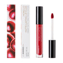 Set de maquillaje para ojos y labios: delineador de ojos negro + lápiz labial rojo con acabado mate