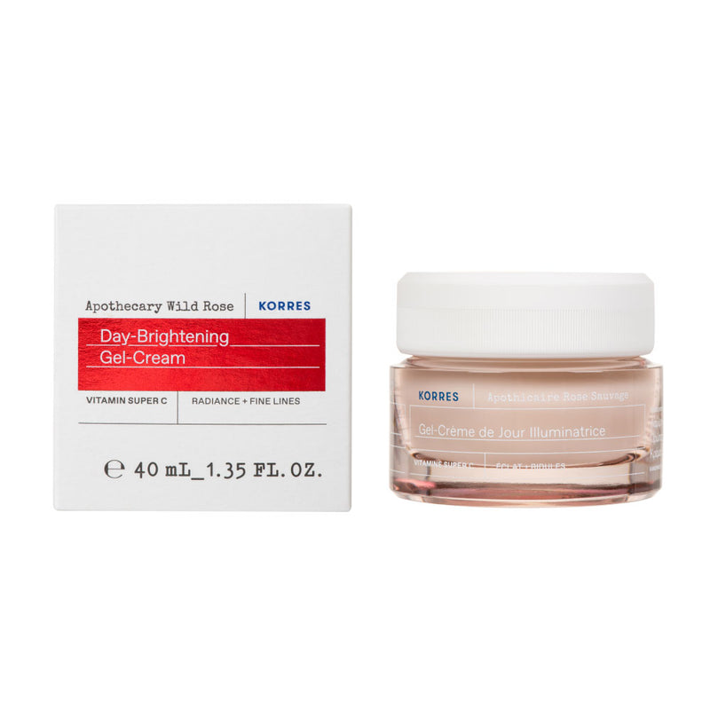 Gel-Crème De Jour Illuminateur - Rose Sauvage - 40Ml