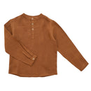 Camisa Maxence Lino Caramelo - Niño