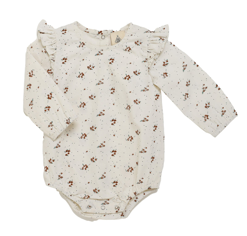 Faustine Ribstop Printed romper - Baby