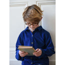 Chemise Maxime Velours Milleraies Bleu Roi - Enfant