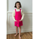 Robe Isaure Velours Côtelé Rose Pétunia - Enfant