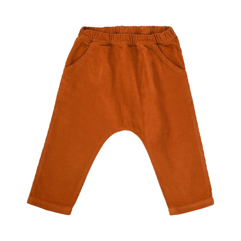 Pantalon Léandre Velours Milleraies Pain D'Épices - Bébé