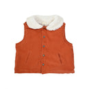 Chaqueta de plumón recubierta de terciopelo Joseph Gingerbread - Niño