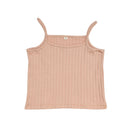 Coline Maille Pointelle Amande tank top - Child