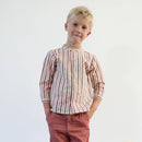 Maxence Linen Striped Shirt - Child