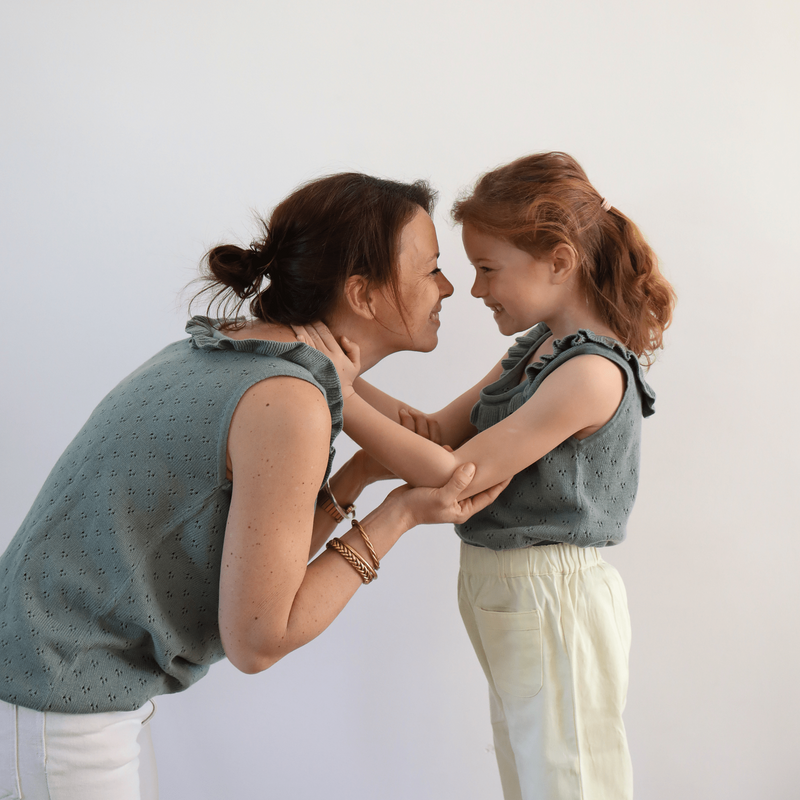 Camiseta de tirantes Chloé Tricot Sauge de mujer