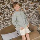 Camisa Maxence Lino Salvia - Niño