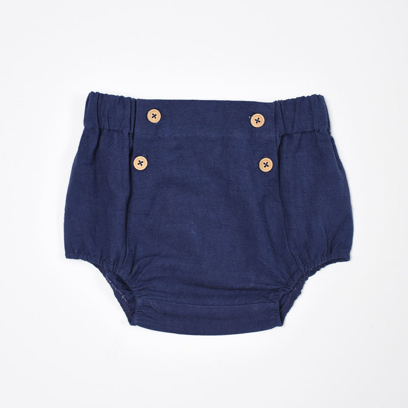 Bloomer Julien Linen/Cotton Navy - Baby