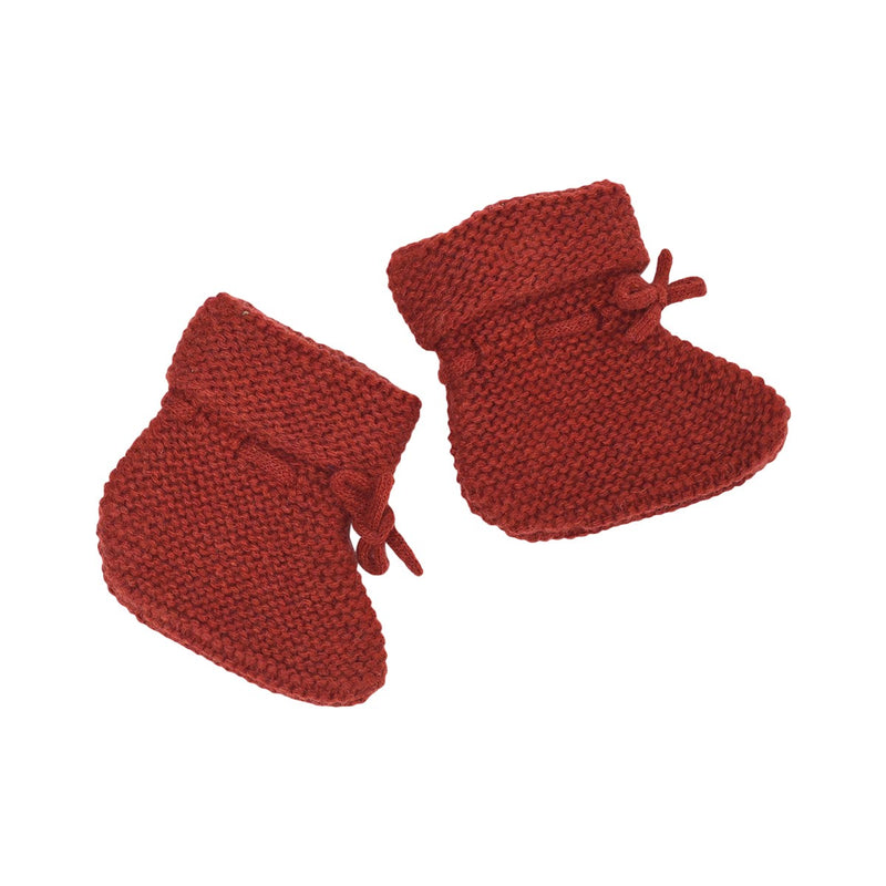 Chaussons Eugène Tricot Chataigne 100% Laine - Bébé