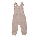 Diane Tricot Powder Pink 100% Wool Dungarees - Baby