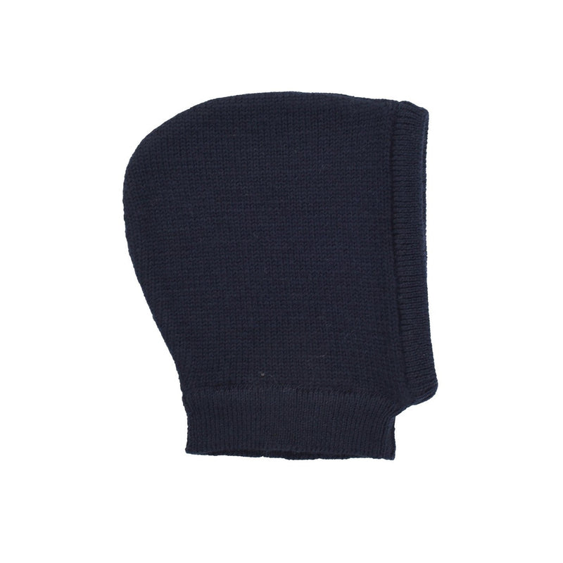 Eliott Tricot Navy Blue 100% Wool Hood - Child