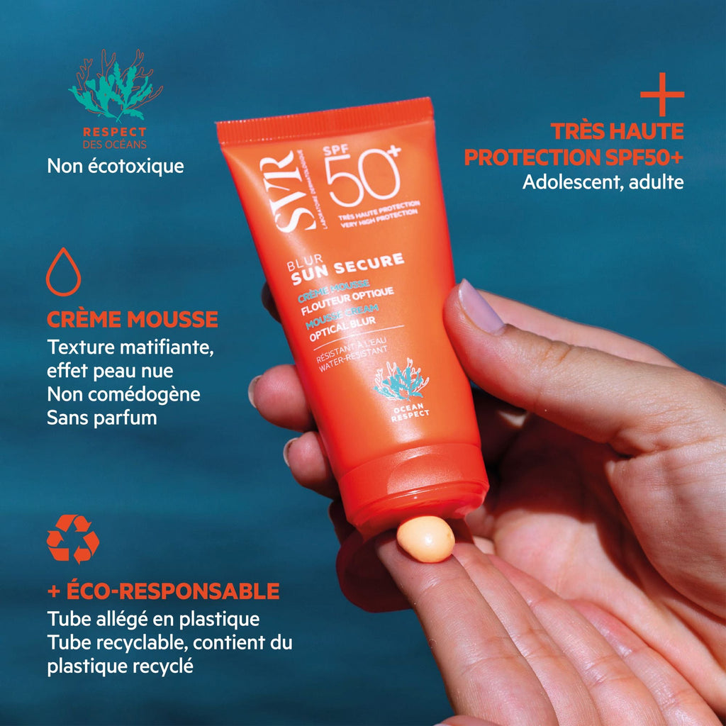 Sun Secure Blur Sans Parfum Spf50+ Crème Mousse