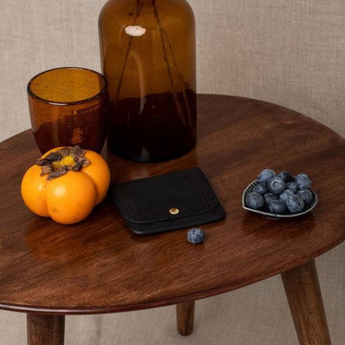 Tarjetero Zina - Tartán Negro