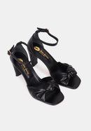 Sandales À Talons Eva - Cuir Noir