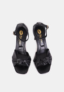 Sandales À Talons Eva - Cuir Noir