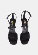 Sandales À Talons Olga - Cuir Noir