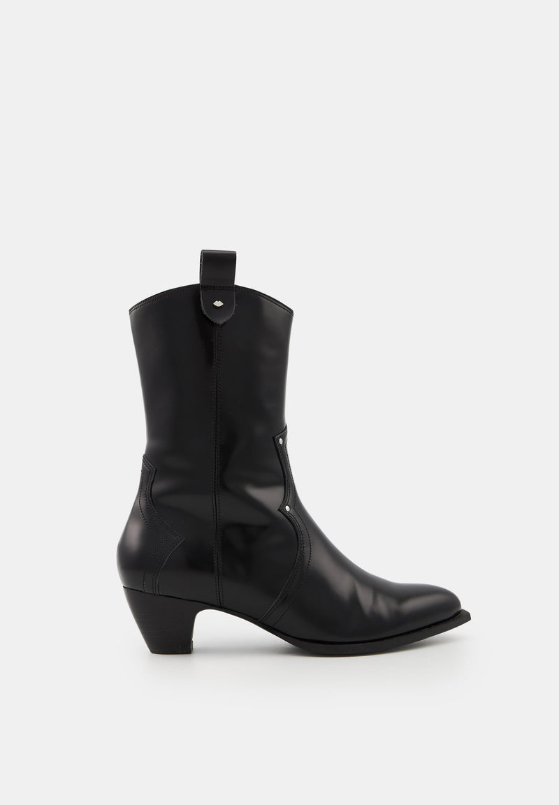 CITY - Harper-Cuir Glacé Noir