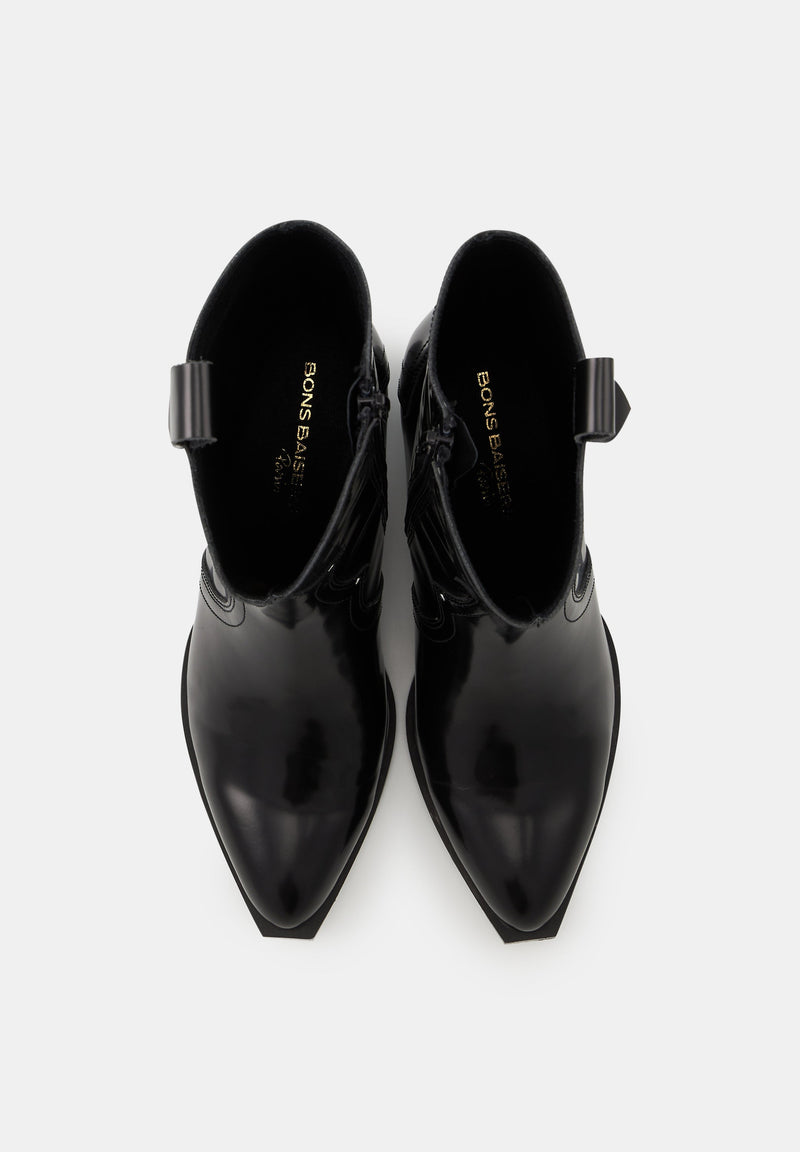 CITY - Harper-Cuir Glacé Noir