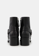 CITY - Luna-Cuir Lisse Noir