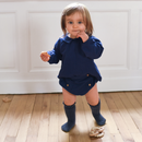 Bloomer Julien Linen/Cotton Navy - Baby