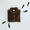 Maxime Velvet Shirt Fern Green - Child