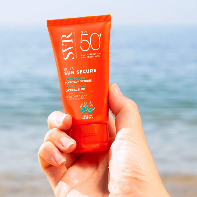 Blur Visage Spf50+ Sun Secure - Protection Solaire - Peaux Sensibles