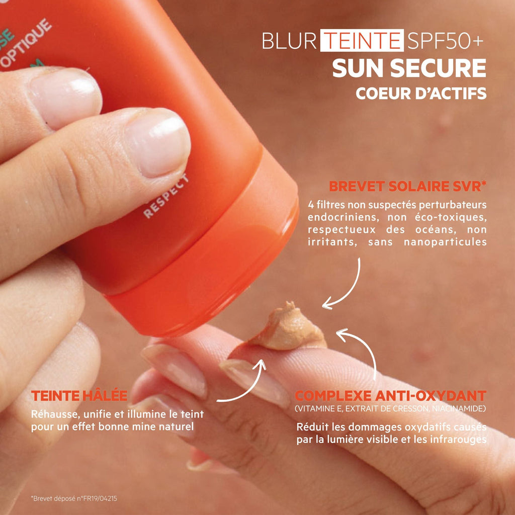 Sun Secure Blur Teinte Hale Spf50+ Crème Mousse