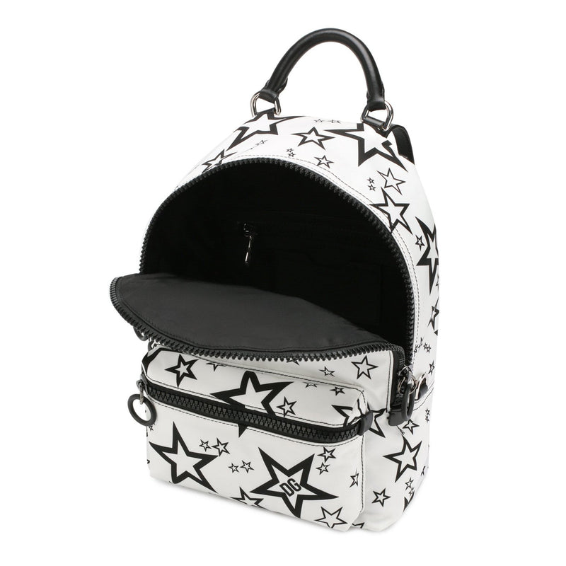 Dolce & Gabbana Stars Print Backpack - White - Woman