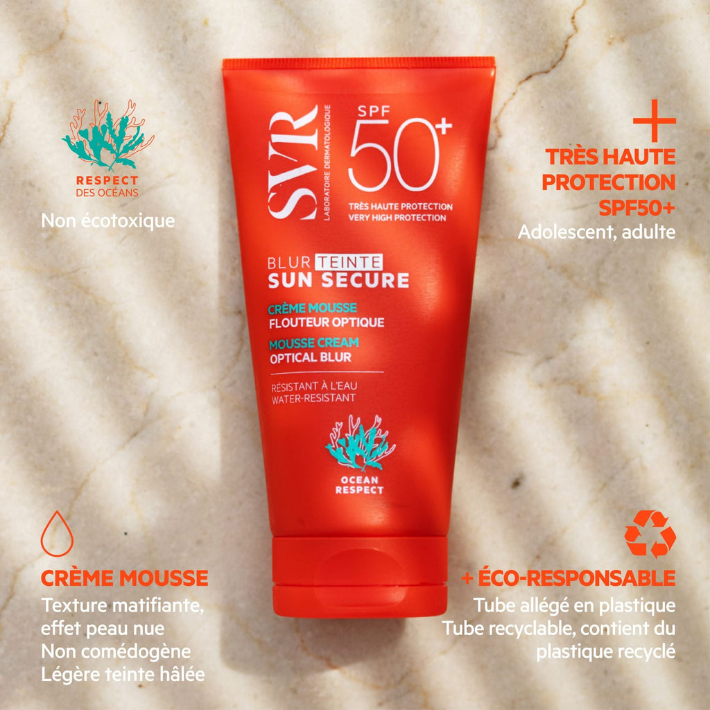 Sun Secure Blur Teinte Hale Spf50+ Crème Mousse