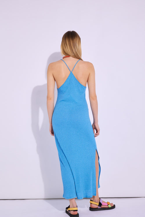 Tara Dress - Ocean Blue