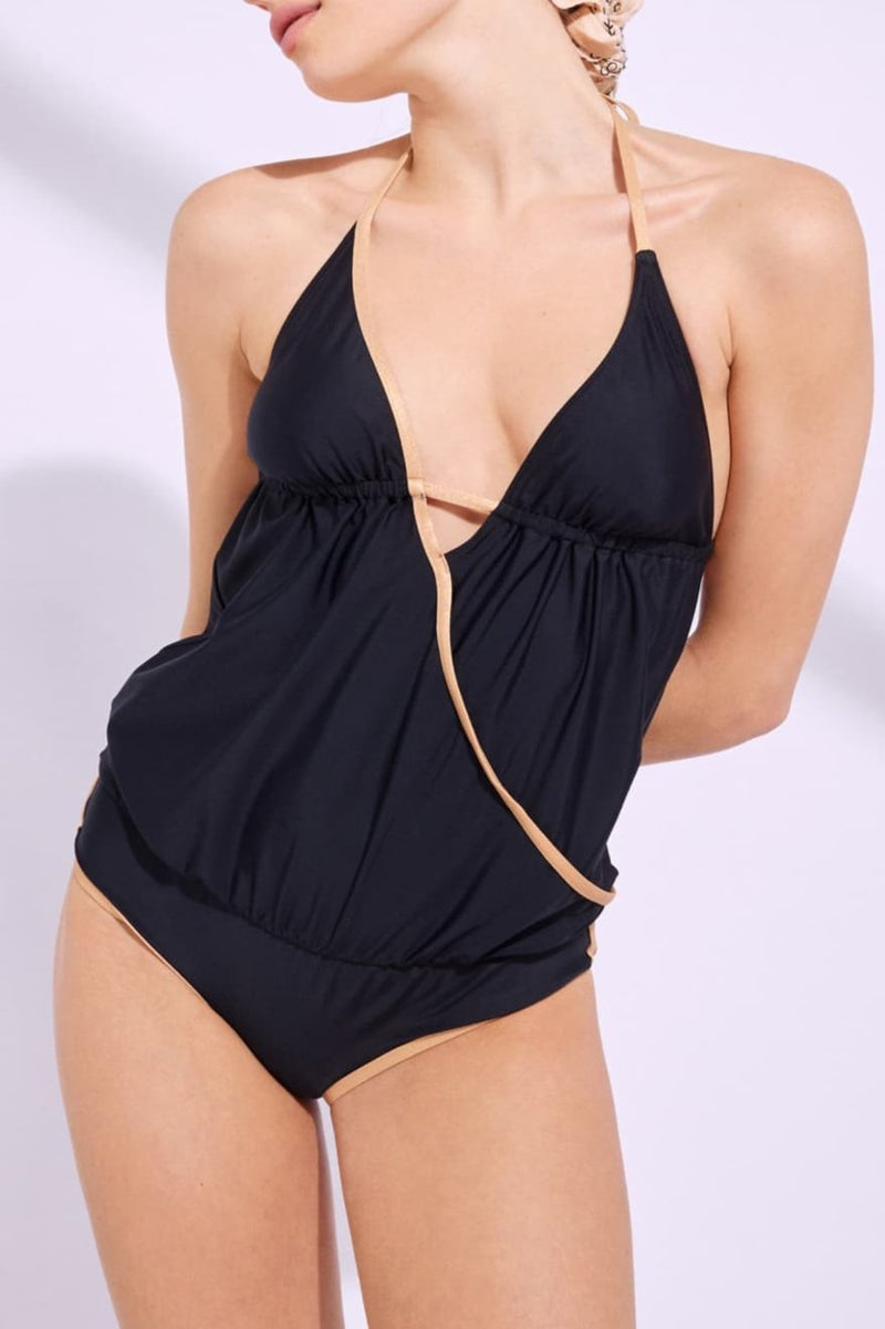 Maillot Une Pièce Jane - Black