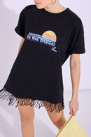 Robe Tee-Shirt Kinou - Black