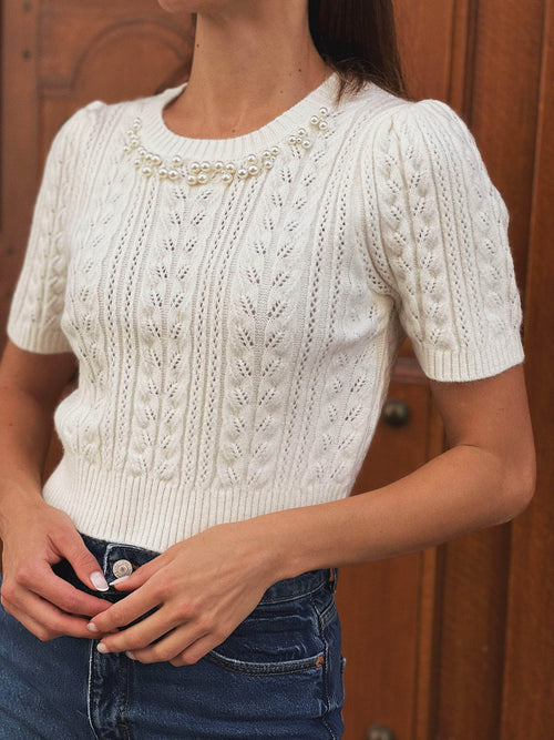 Sweater Woman Blanc  Knitwear Rangi