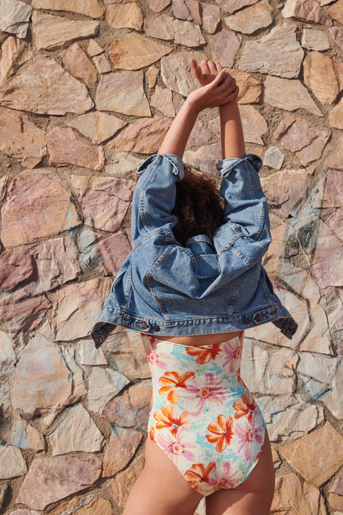 Maillot Une Pièce Lenucia - Flower Smock