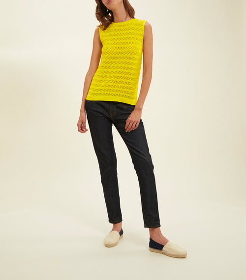 Clovis Top - Yellow