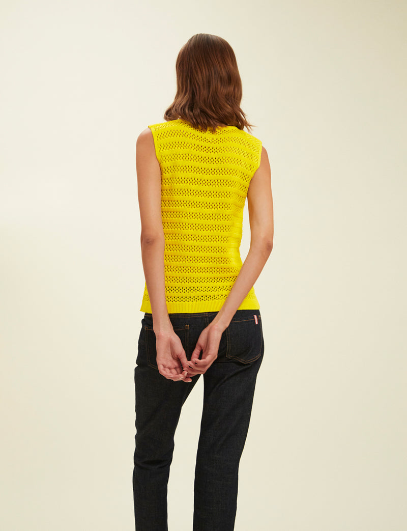 Clovis Top - Yellow